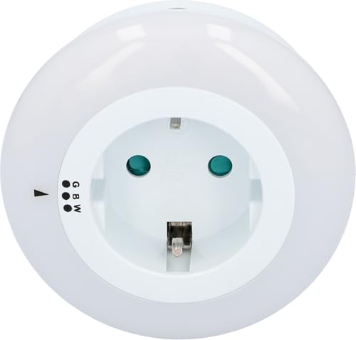 UNITEC LED-Nachtlicht mit Steckdose |...