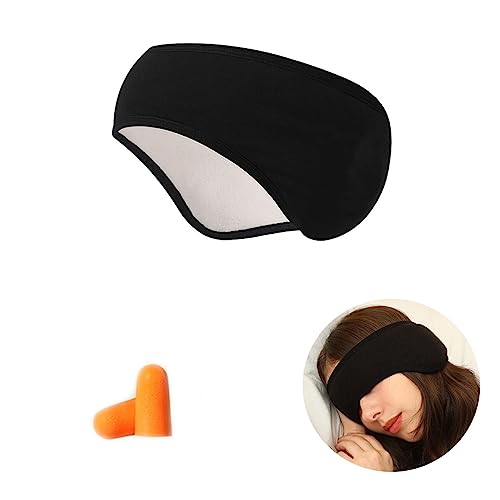 Schlafmaske, Ohrenschützer für besseren...