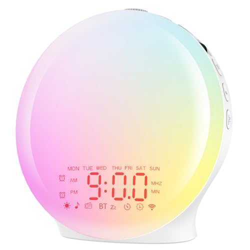 Bluetooth Lichtwecker,Tageslichtwecker, Wake...