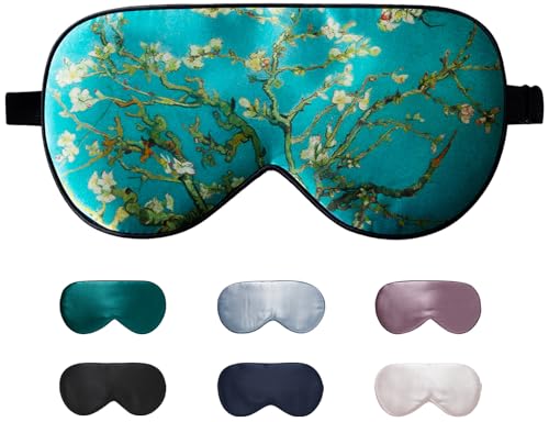LaCourse 100% Maulbeerseide Schlafmaske mit...