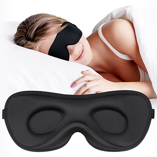 Boniesun 3D Schlafmaske für Seitenschläfer,...