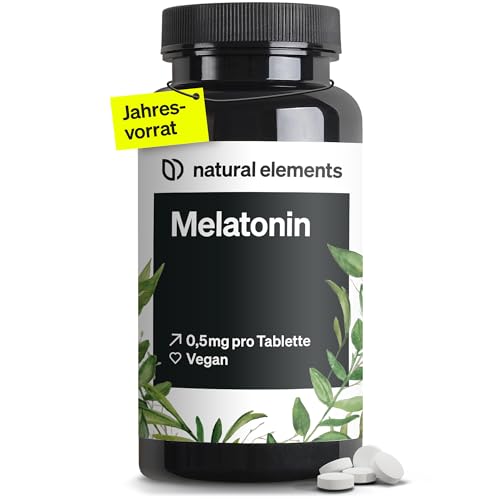 natural elements Melatonin – 365 Tabletten...