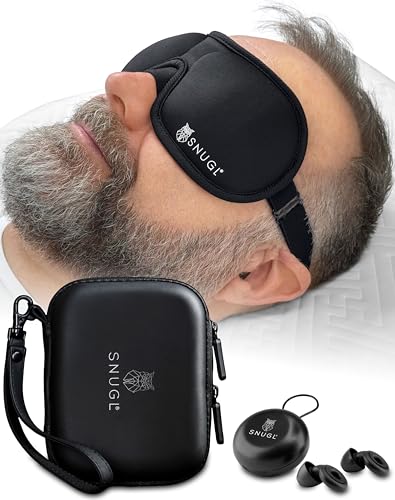 SNUGL Augenmasken-Reiseset (Schwarz -...
