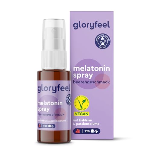 Melatonin Spray Beere - Premium: 5-fach...