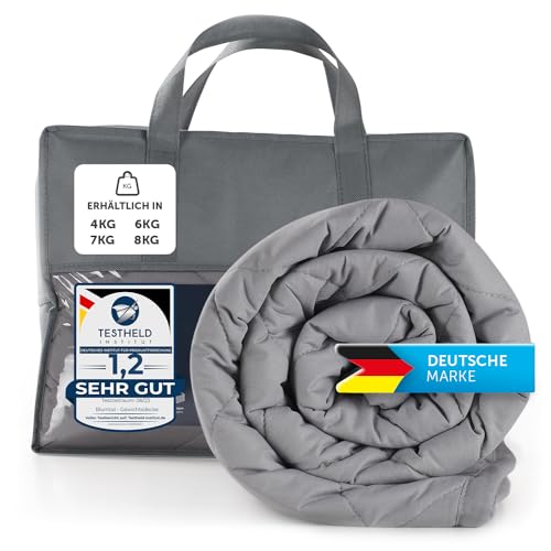 Blumtal Gewichtsdecke 135x200 cm - Oeko-TEX...