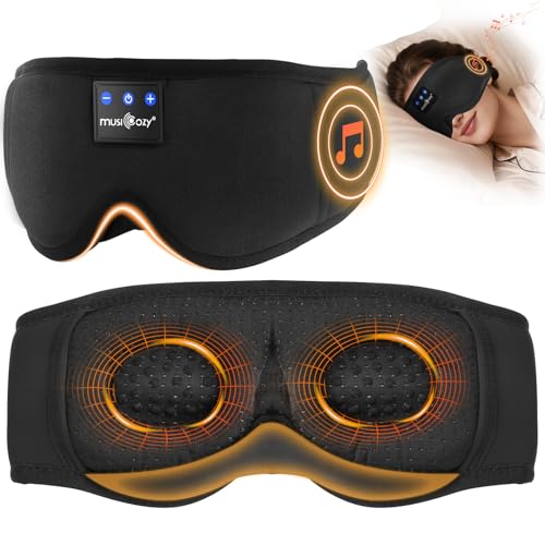 MUSICOZY 3D Schlafmasken Kopfhörer, 100%...