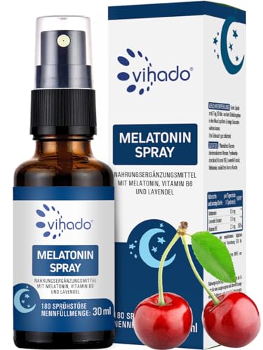 Vihado Melatonin Spray - Premium: Bis zu...