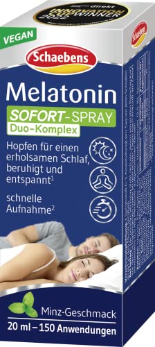 Schaebens Melatonin Sofortige Sprühen,...