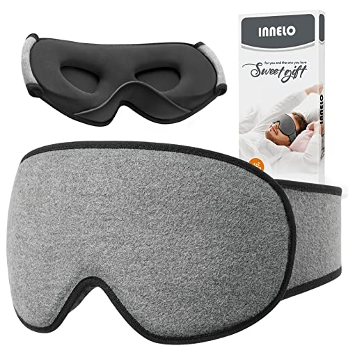 INNELO Schlafmaske für Seitenschläfer,...