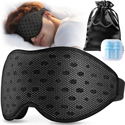 Umisleep Atmungsaktive 3D Schlafmaske für...